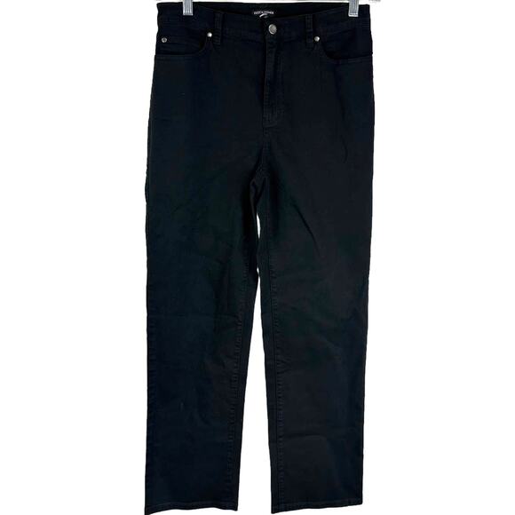 Eileen Fisher NWOT Organic Cotton Denim Straight Ankle Jean Slim Fit Size 8 - Picture 3 of 9